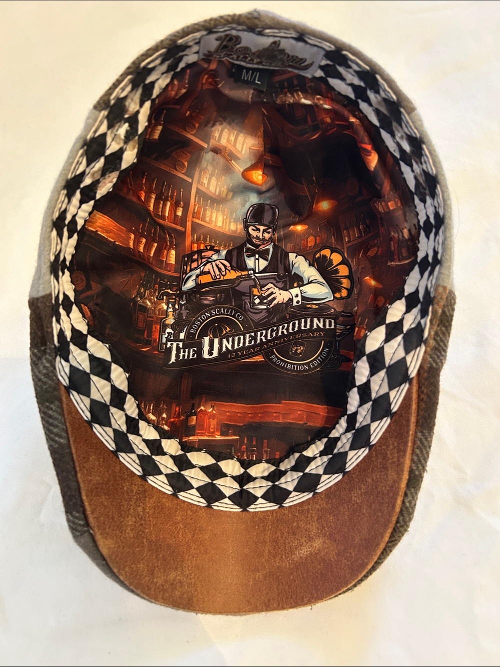 The Underground Boston Scally 12th Anniversary Cap & Collector Bag - Picture 5 of 16
